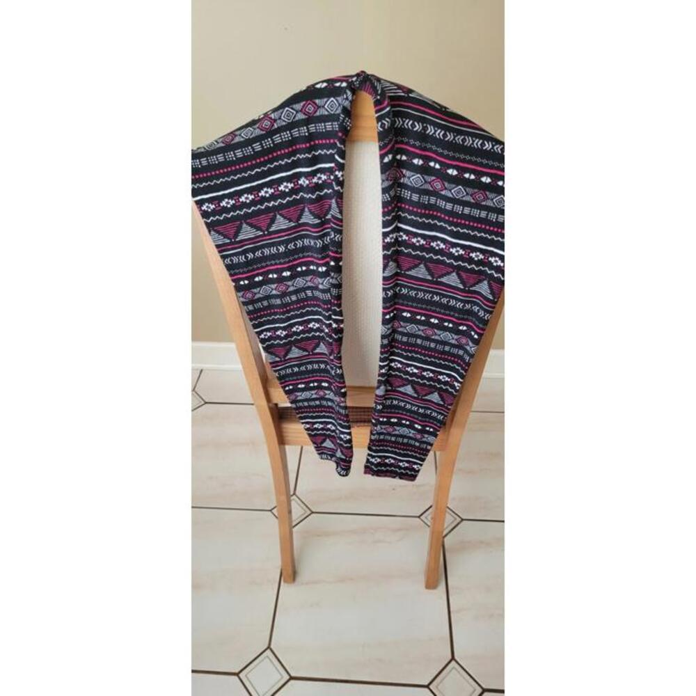 NO BOUNDARIES Womens Medium (7-9) Fair Isle Pull On Crop Leggings Skinny Pants